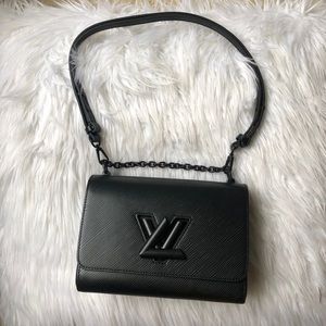 Louis Vuitton Twist MM Handbag Adjustable Strap